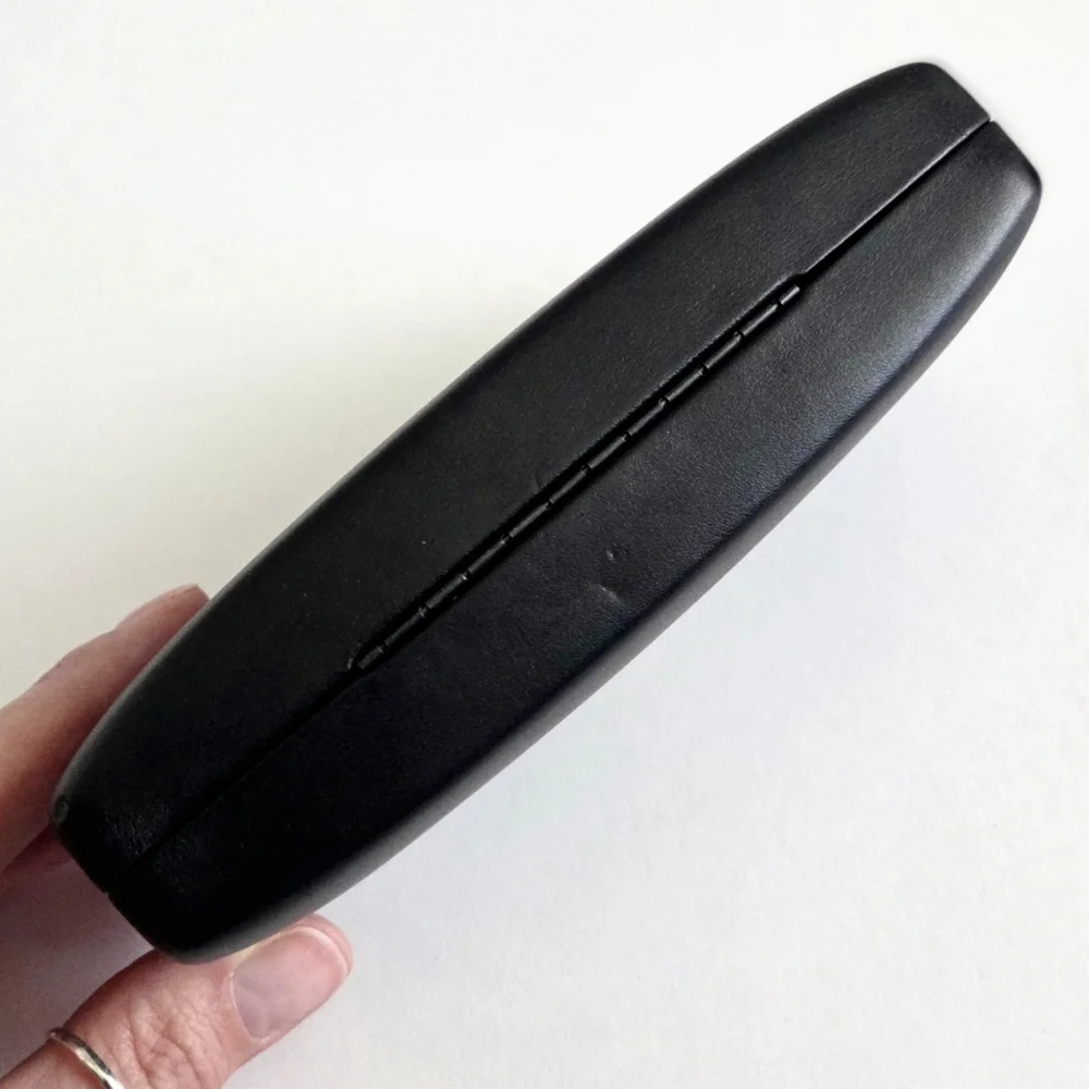 Versace black clam